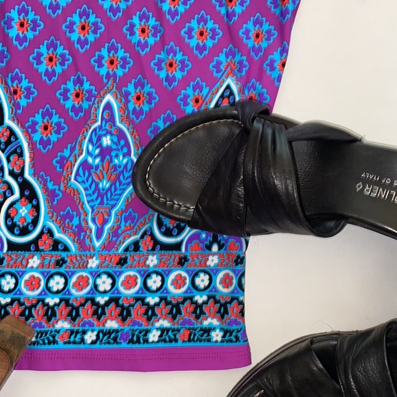 ❤️HOST PICK❤️🏊♀️NANETTE LEPORE SWIM Moroccan Deep V Swim Suit Cover-Up - Picture 3 of 10